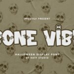 Bone Vibe Font - Featured Image