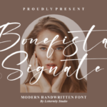 Bonefista Signate Font - Featured Image