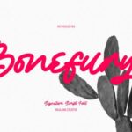 Bonefurys Font - Featured Image