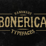 Bonerica Font - Featured Image