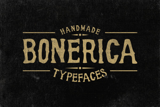 Bonerica Font - Featured Image