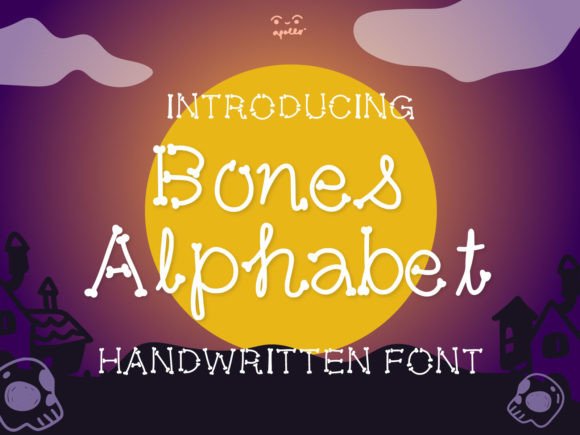 Bones Alphabet Font - Featured Image