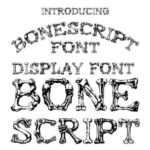Bonescript Font - Featured Image