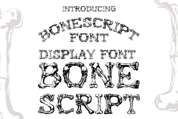 Bonescript Font - Featured Image