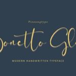 Bonetto Glam Font - Featured Image