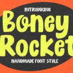 Boney Rocket Font - Featured Image