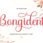 Bongident Script Font - Featured Image