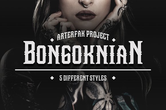 Bongoknian Font - Featured Image