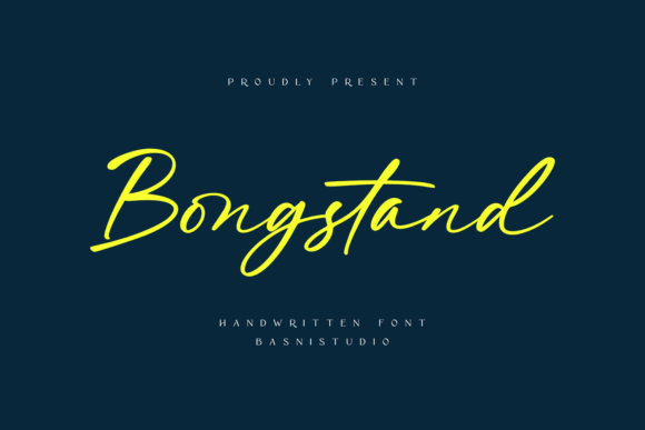 Bongstand Font - Featured Image