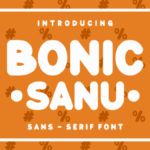Bonic Sanu Font - Featured Image