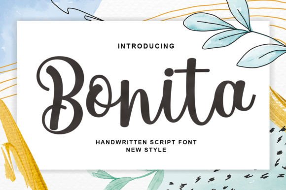 Bonita Font - Featured Image