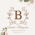 Bonita Monogram Font - Featured Image