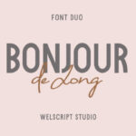 Bonjour De Jong Font - Featured Image