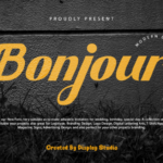 Bonjour Font - Featured Image