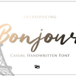 Bonjour Font - Featured Image