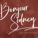 Bonjour Sidney Font - Featured Image