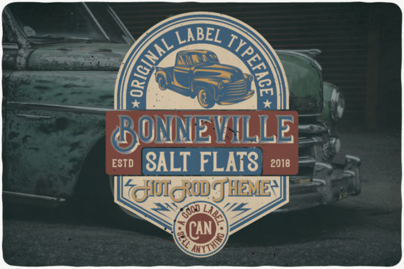 Bonneville Font - Featured Image
