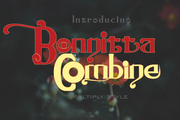 Bonnitta Combine Font - Featured Image