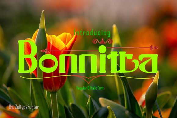 Bonnitta Font - Featured Image