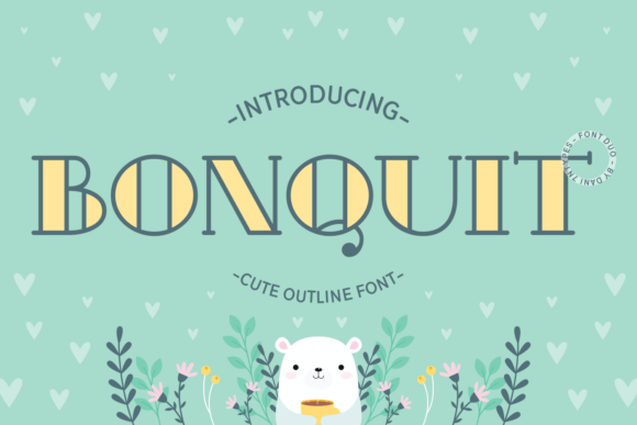 Bonquit Font - Featured Image