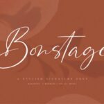 Bonstage Font - Featured Image