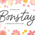 Bonstay Font - Featured Image
