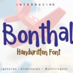 Bonthal Font - Featured Image