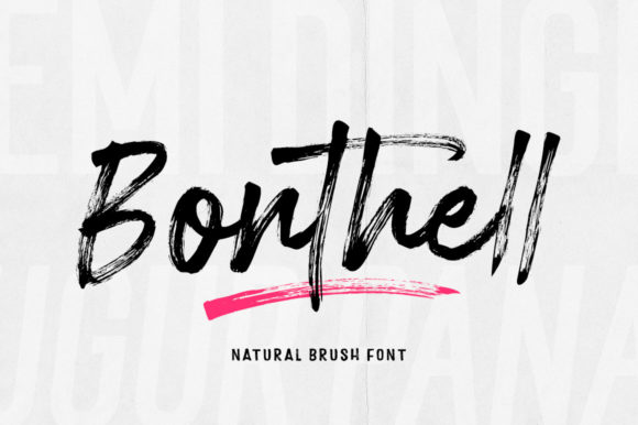 Bonthell Font - Featured Image