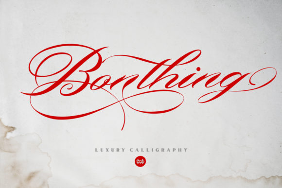 Bonthing Font - Featured Image