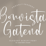 Bonvista Gatend Font - Featured Image