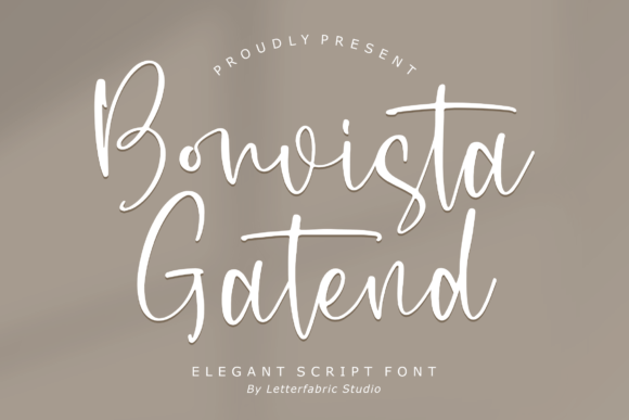 Bonvista Gatend Font - Featured Image