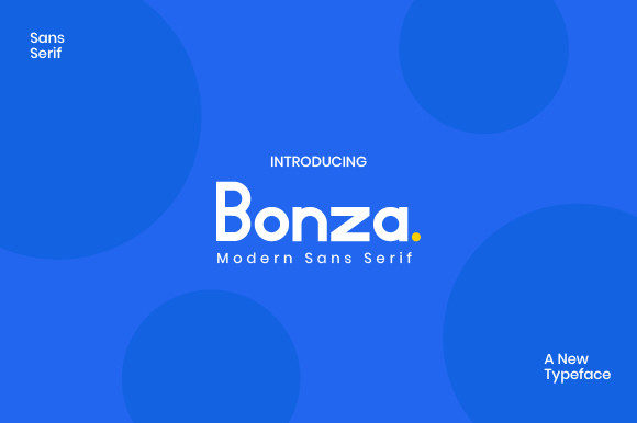 Bonza Font - Featured Image