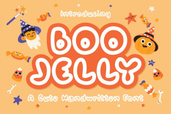 Boo Jelly Font - Featured Image