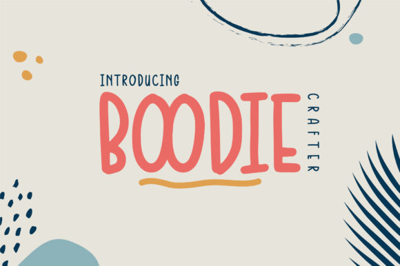 Boodie Crafter Font - Featured Image