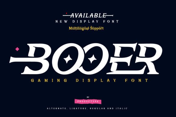 Booer Font - Featured Image