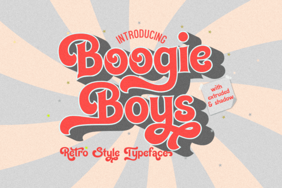 Boogie Boys Font - Featured Image