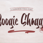 Boogie Shaggy Font - Featured Image