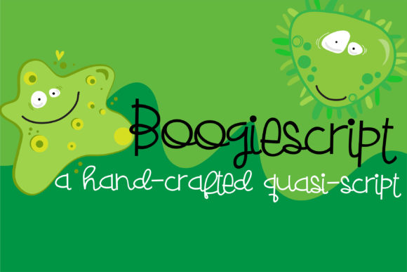Boogiescript Font - Featured Image