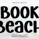 Book Beach Font - Featured Image