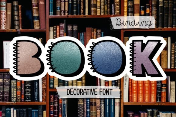 Book Binding Font - Featured Image