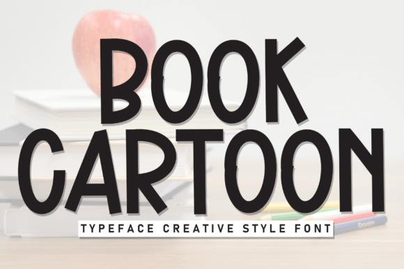 Book Cartoon Font - Featured Image