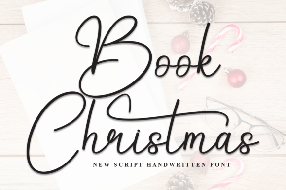 Book Christmas Font - Featured Image