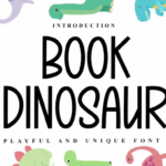 Book Dinosaur Font - Featured Image