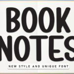 Book Notes Font - Featured Image