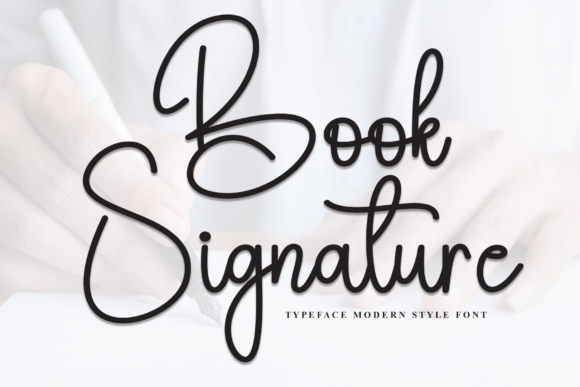 Book Signature Font - Featured Image