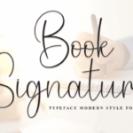 Book Signature Font - Featured Image