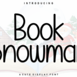 Book Snowman Font - Featured Image