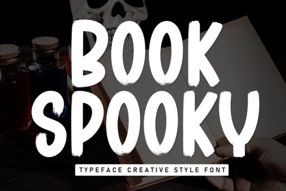 Book Spooky Font - Featured Image