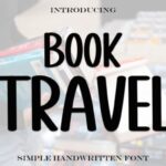 Book Travel Font - Featured Image