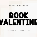 Book Valentine Font - Featured Image